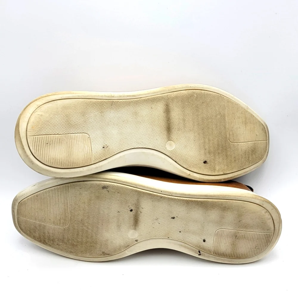 EXPRESS Men's Tan Leather Casual Shoes SIZE 9‎ #1527